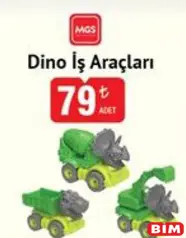 MGS OYUNCAK DİNO İŞ ARAÇLARI